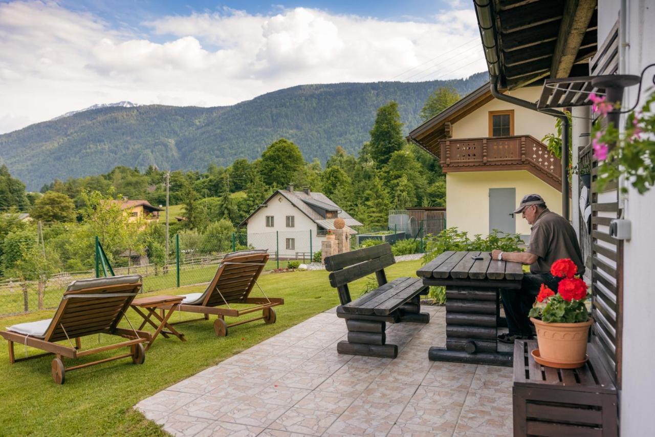 Ferienhaus Schmied Egg bei Hermagor Ngoại thất bức ảnh